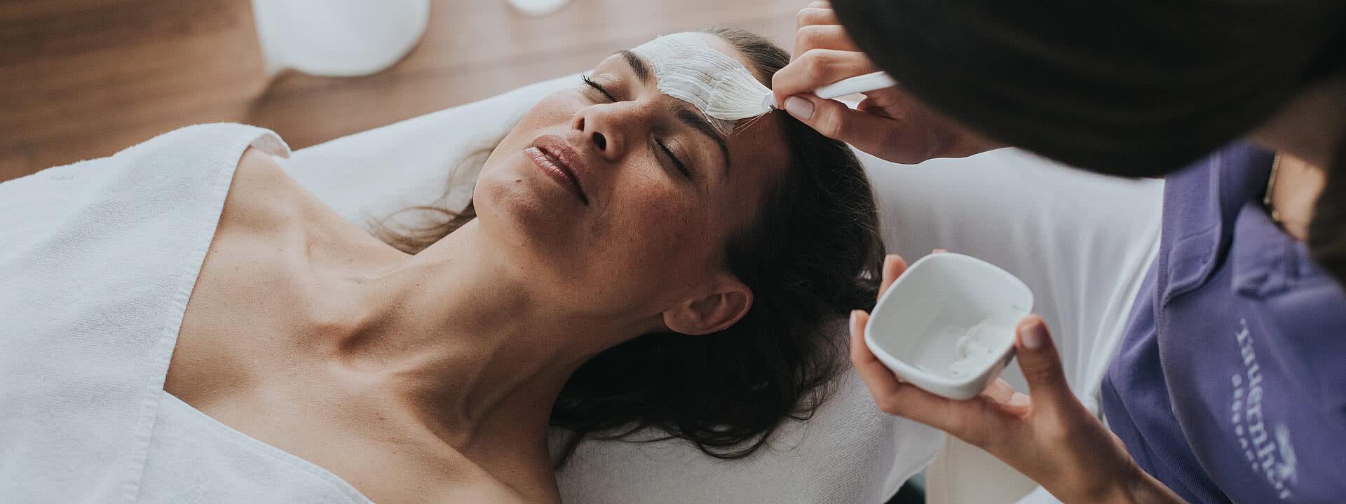Gesichtsbehandlung im Wellnesshotel Tauernhof
