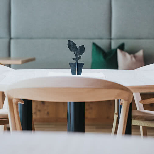 Speiseraum im Restaurant im Tauernhof