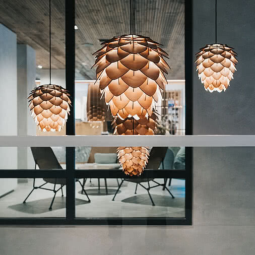 Deckenbeleuchtung im Tauernhof Restaurant